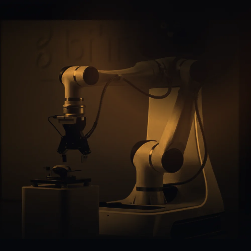 Novamio robotics system with robotic arm and gripper